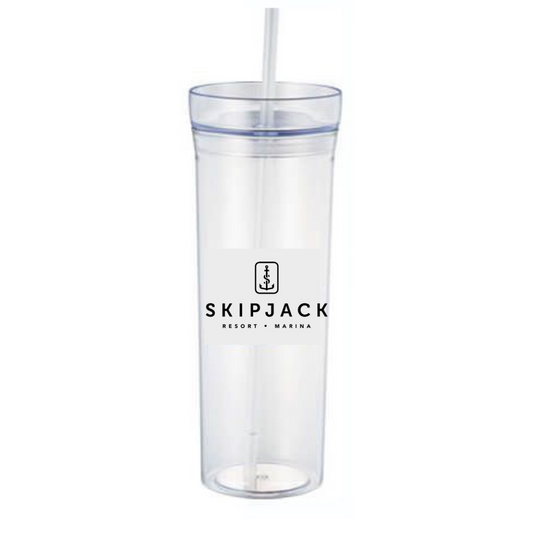 C.O. - Skipjack Single-wall 22oz Tumbler with straw (x72)