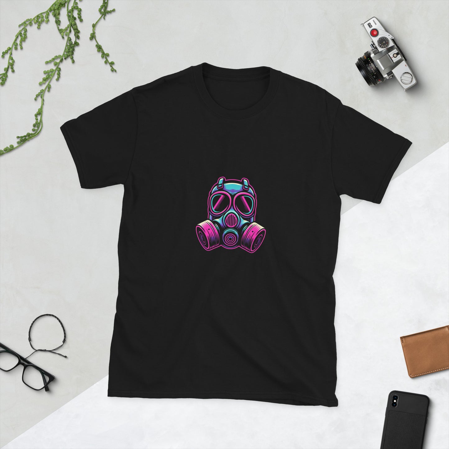 J4F Gas Mask Unisex T-Shirt