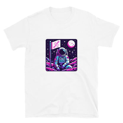 J4F Chainbreakers Flag Moon Landing Unisex T-Shirt