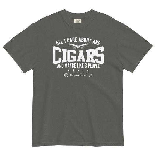 Havana Cigar All I Care About T-Shirt