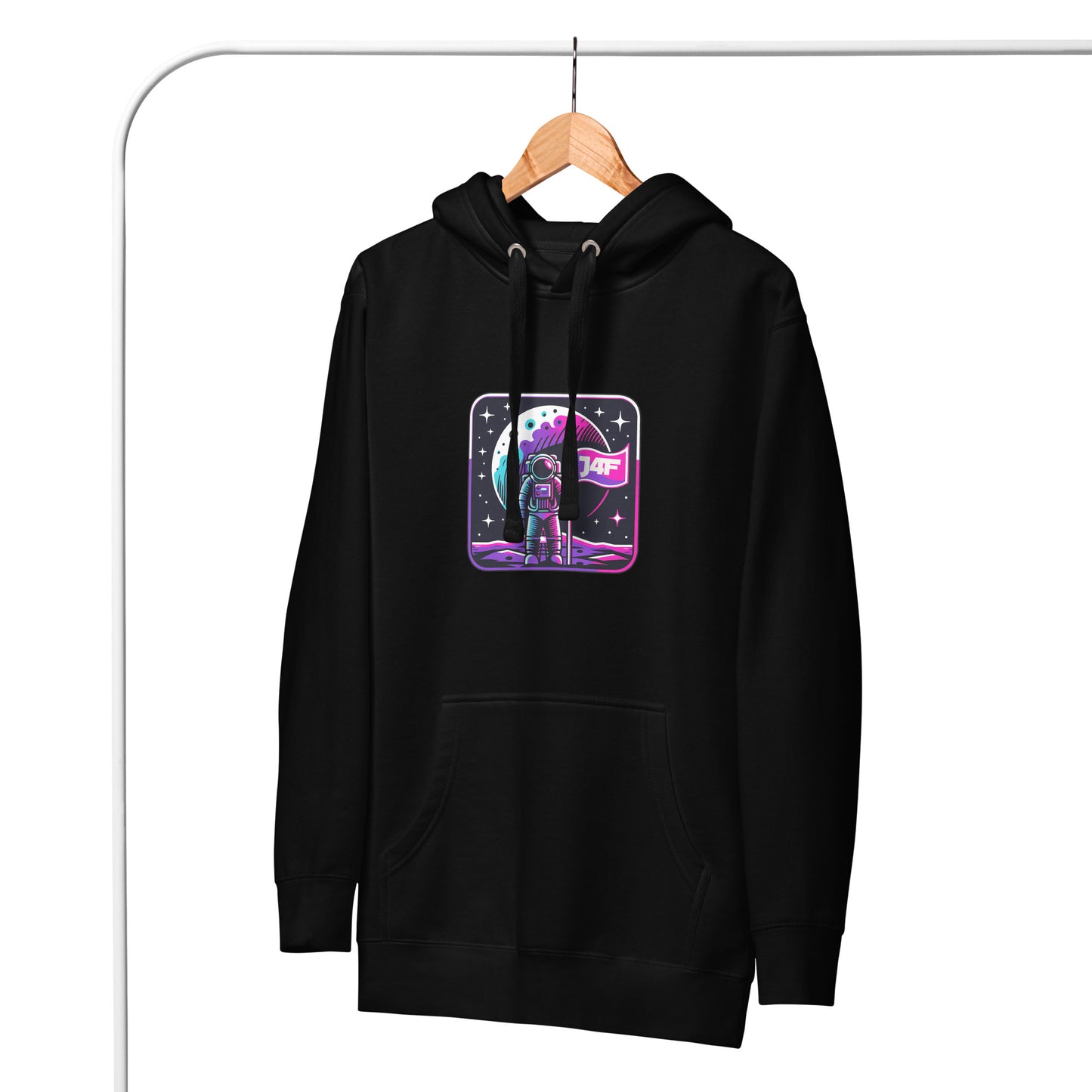 J4F Moon Landing Unisex Hoodie